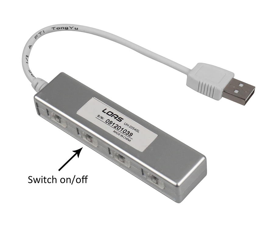 H346S USB Hub - 1 Port USB 3.0 + 3 Ports USB 2.0